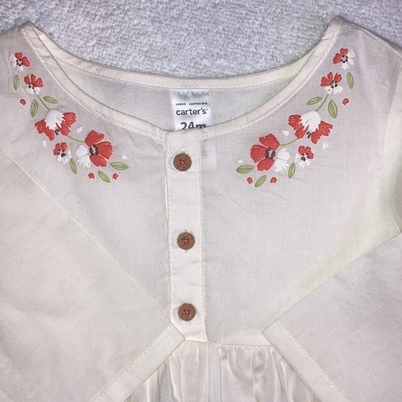 NWT Carter 24m upf 50 ivory beach coverup - Picture 2 of 6